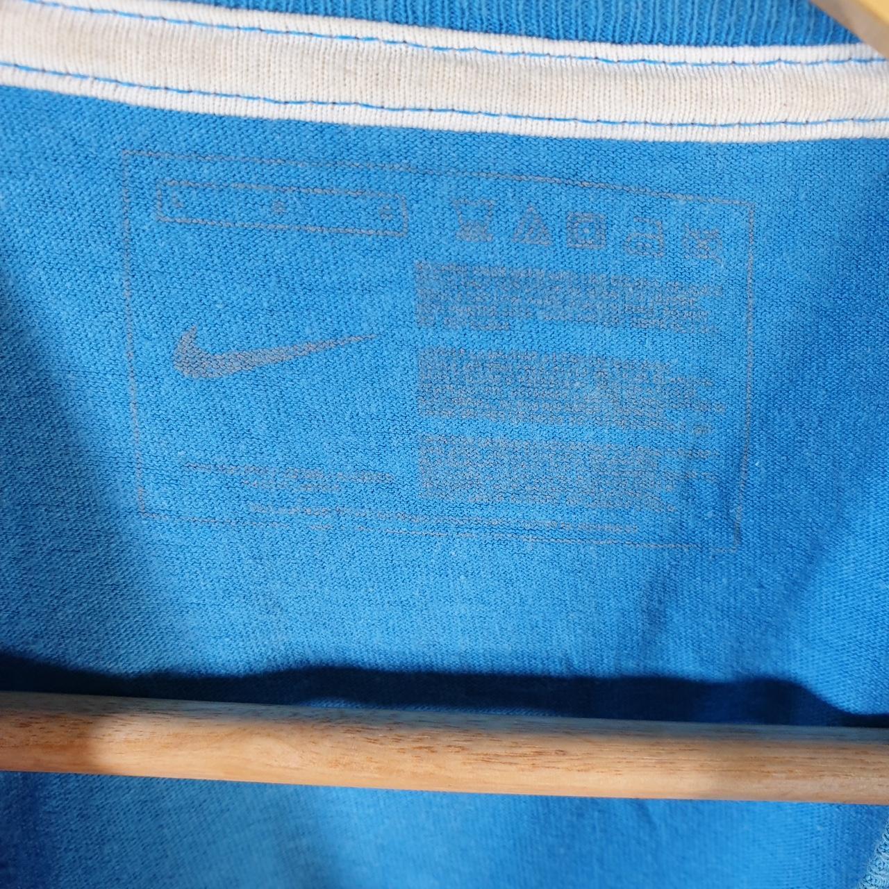 Vintage Nike Club Printed Vest Men’s Medium Casual Blue Swoosh Athletic