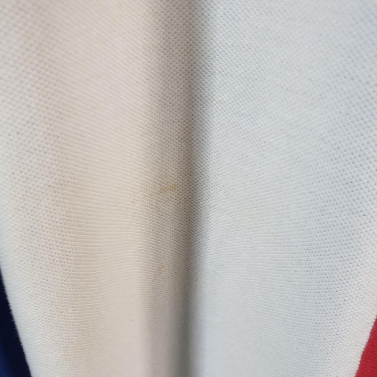 Vintage Tommy Hilfiger Polo Shirt Men’s Medium Blue Striped Classic Fit Embroidered Logo