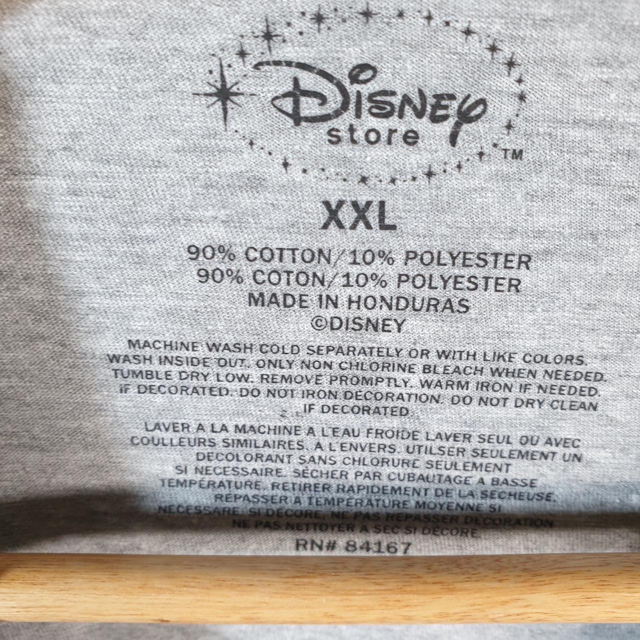 Vintage Disney Land Mickey Mouse T Shirt Womens 2XL Grey Logo Graphic Cartoon