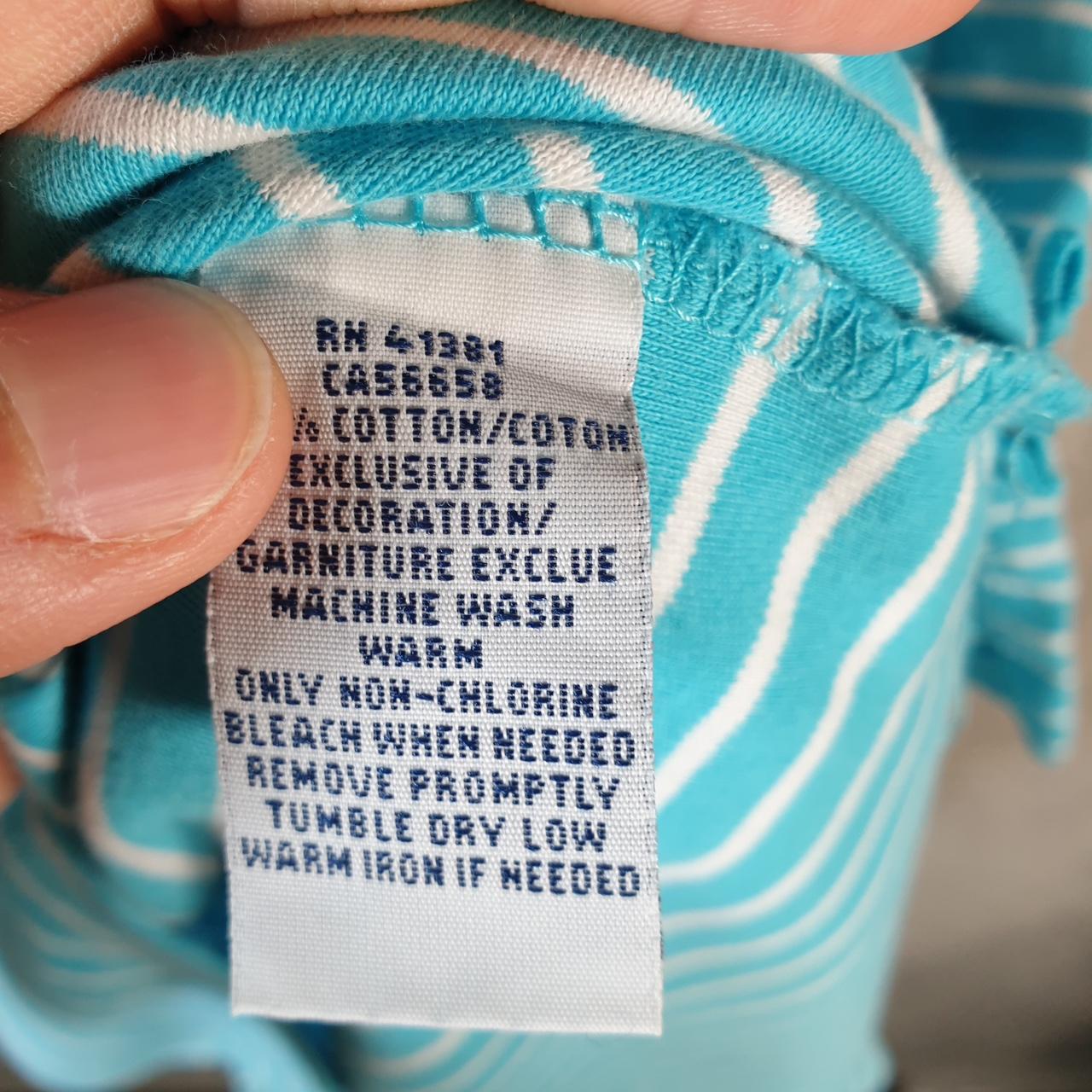 Vintage Ralph Lauren Polo Shirt Men’s Medium Blue Striped Cotton Pony C9688