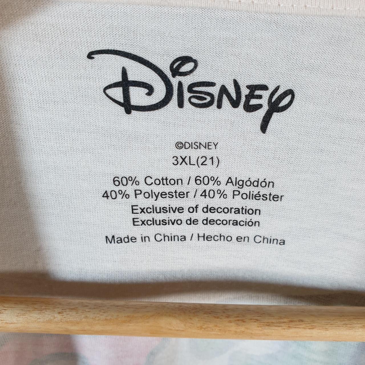 Vintage Disney Land Keep Growing T Shirt Womens 3XL White Logo Graphic Cartoon