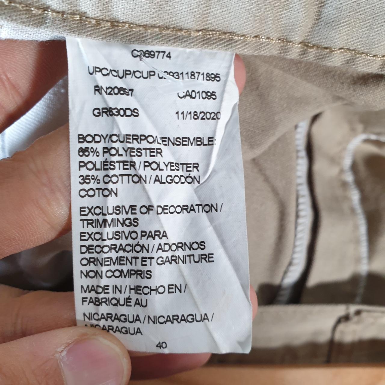 Vintage Dickies Baggy Chino Shorts Jorts Cargo Mens W40 Brown Loose Fit