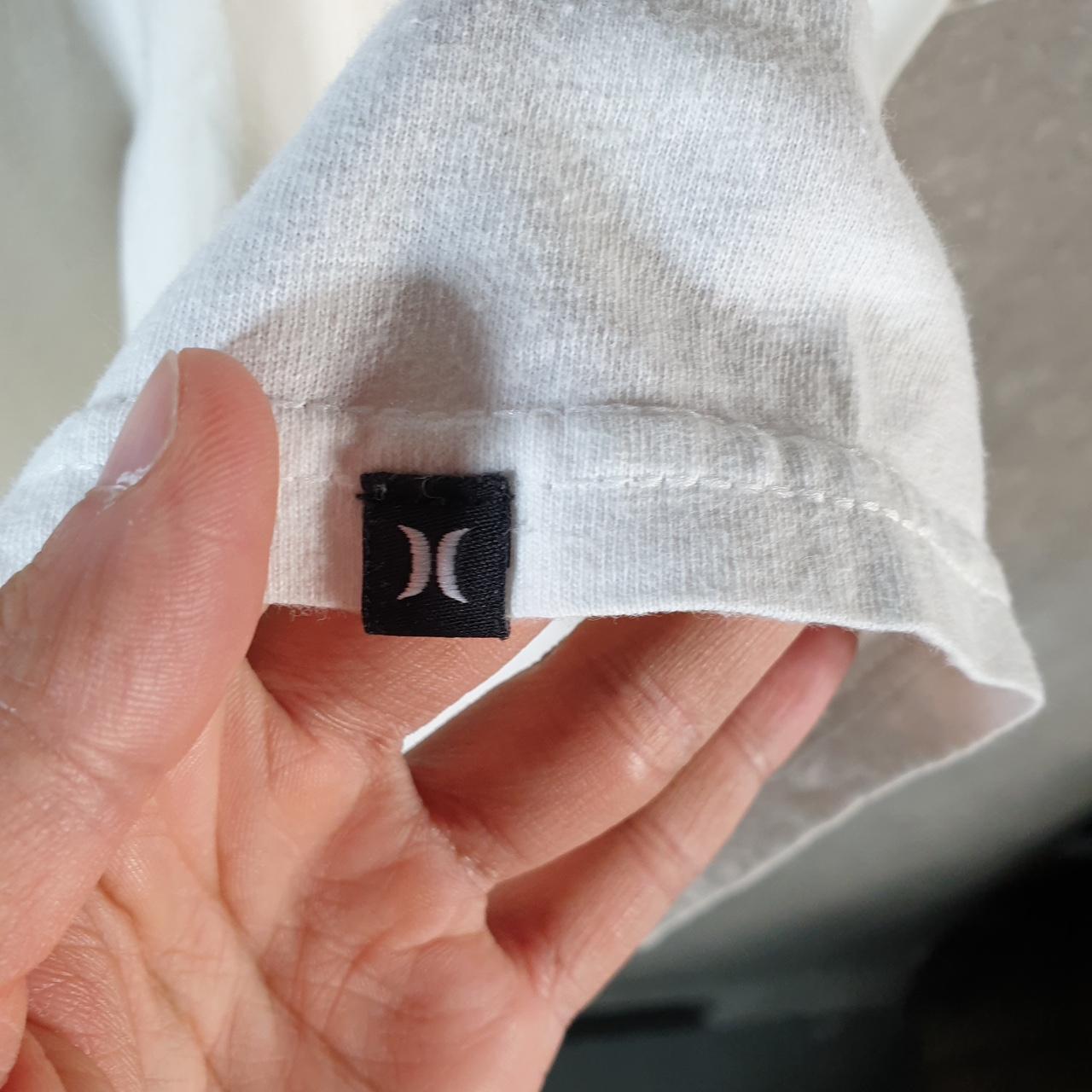 Vintage Hurley Graphic T Shirt Men’s Large White Casual Sports Logo Athletic