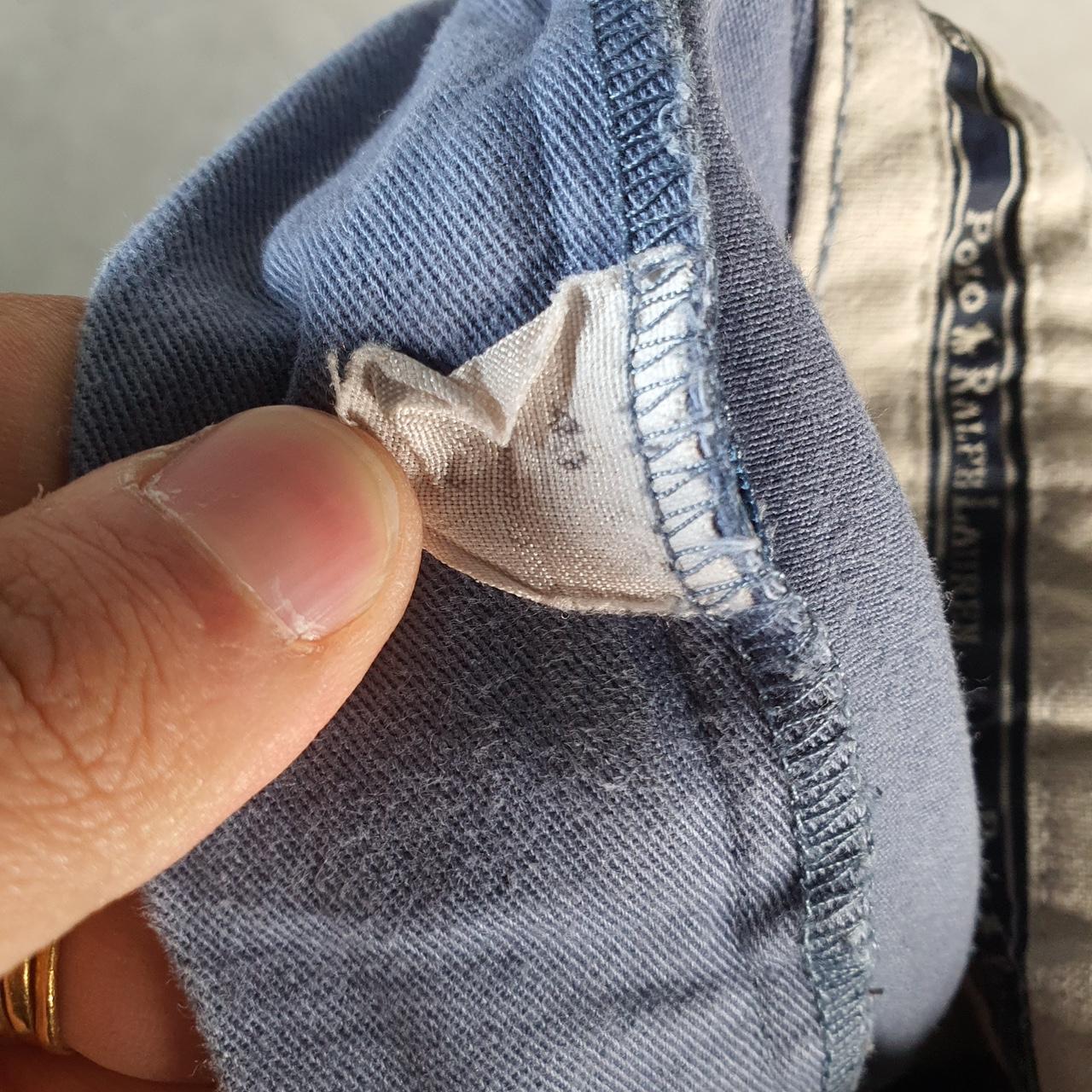 Vintage Ralph Lauren Polo Shorts Jorts Cargo Men’s W40 Blue Baggy Cotton A4656