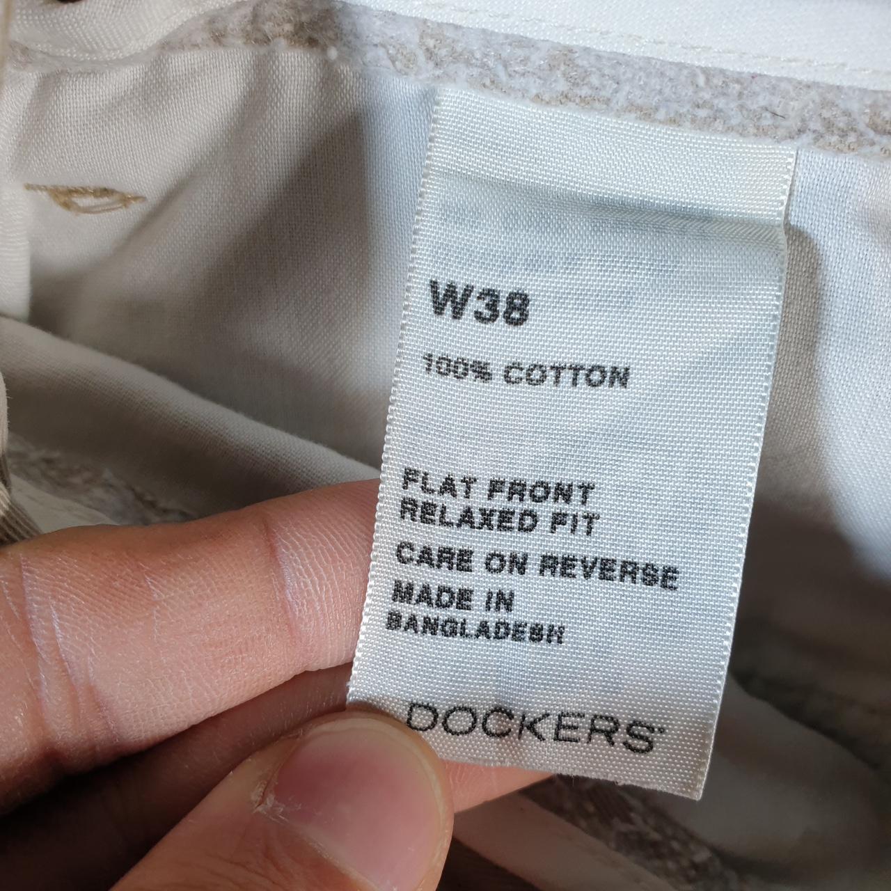 Vintage Dockers Shorts Jorts Cargo Men’s W38 Beige Baggy Cotton