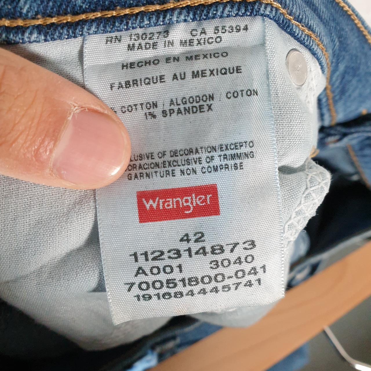 Vintage Wrangler Denim Shorts Jorts Cargo Men’s W42 Blue Baggy Cotton