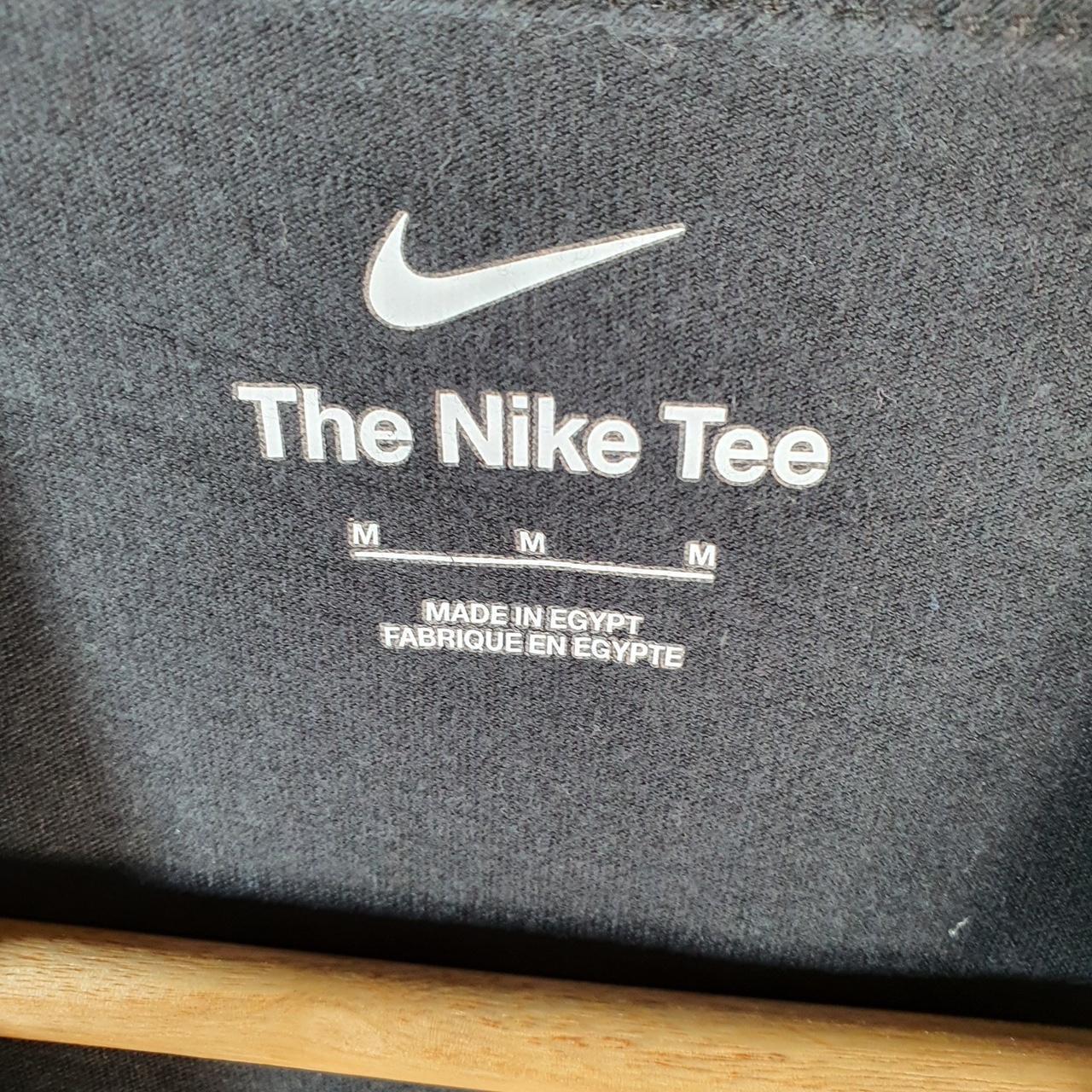 Vintage Nike Basketball Hoops T Shirt Men’s Medium Black Logo Swoosh Athletic