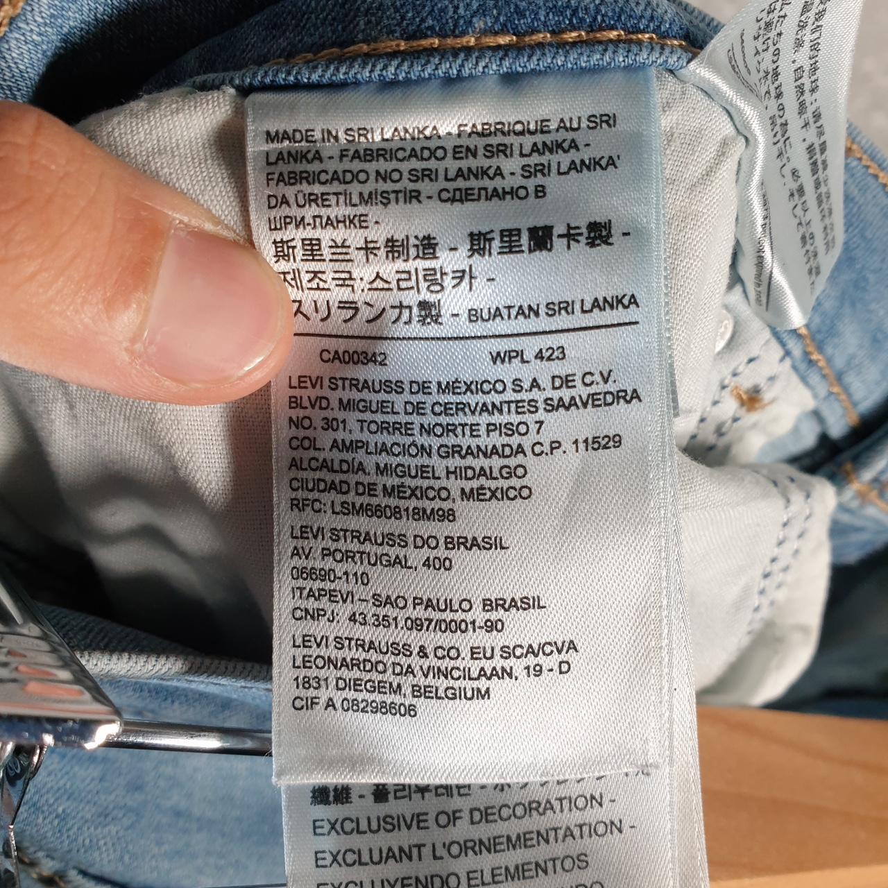 Vintage Levi’s Baggy Shorts Jorts Cargo Womens W31 Blue Relaxed Denim