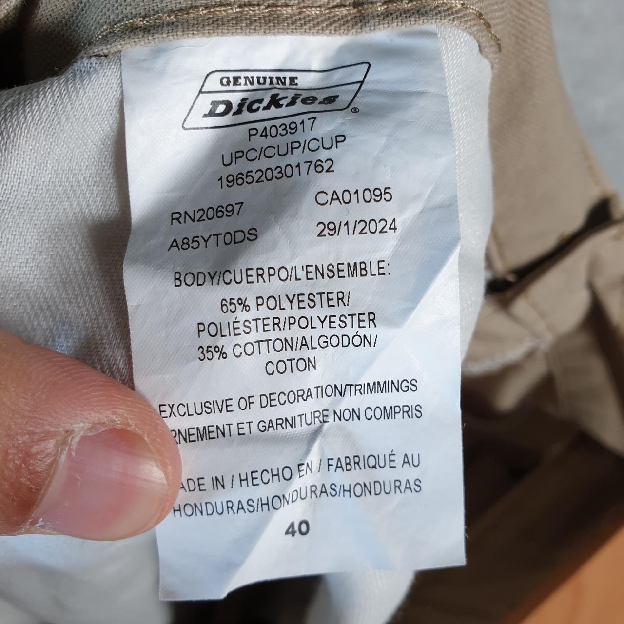 Vintage Dickies Baggy Chino Shorts Jorts Cargo Mens W40 Brown Relaxed Fit