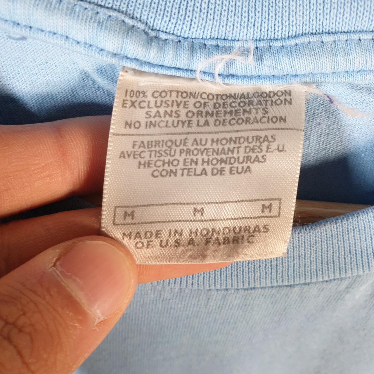 Vintage Bird Flamingo Swan Graphic 90s USA Single Stitch T Shirt Men’s Medium Blue