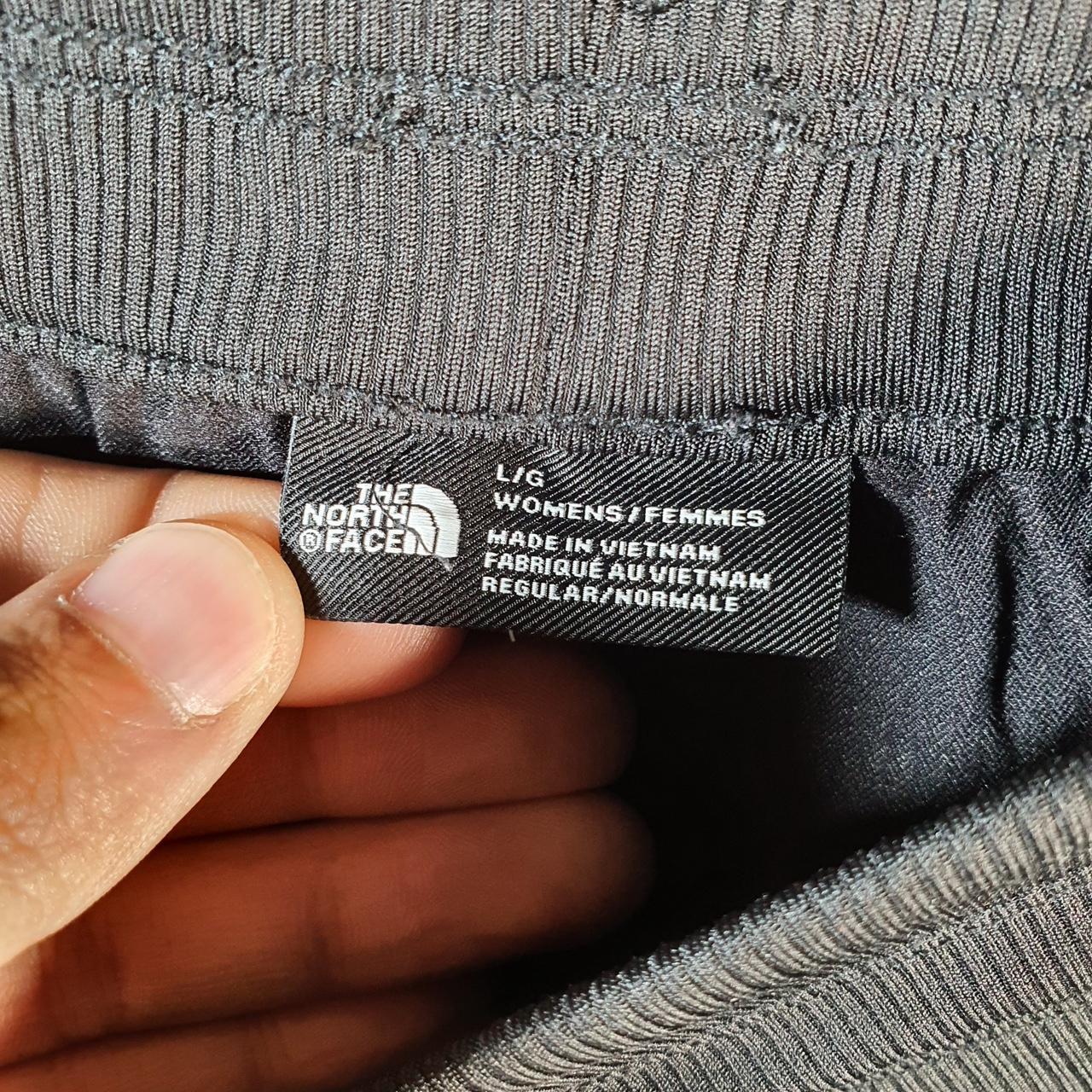 Vintage The North Face TNF Shorts Jorts Chino Cargo Womens Large Black Baggy Cotton