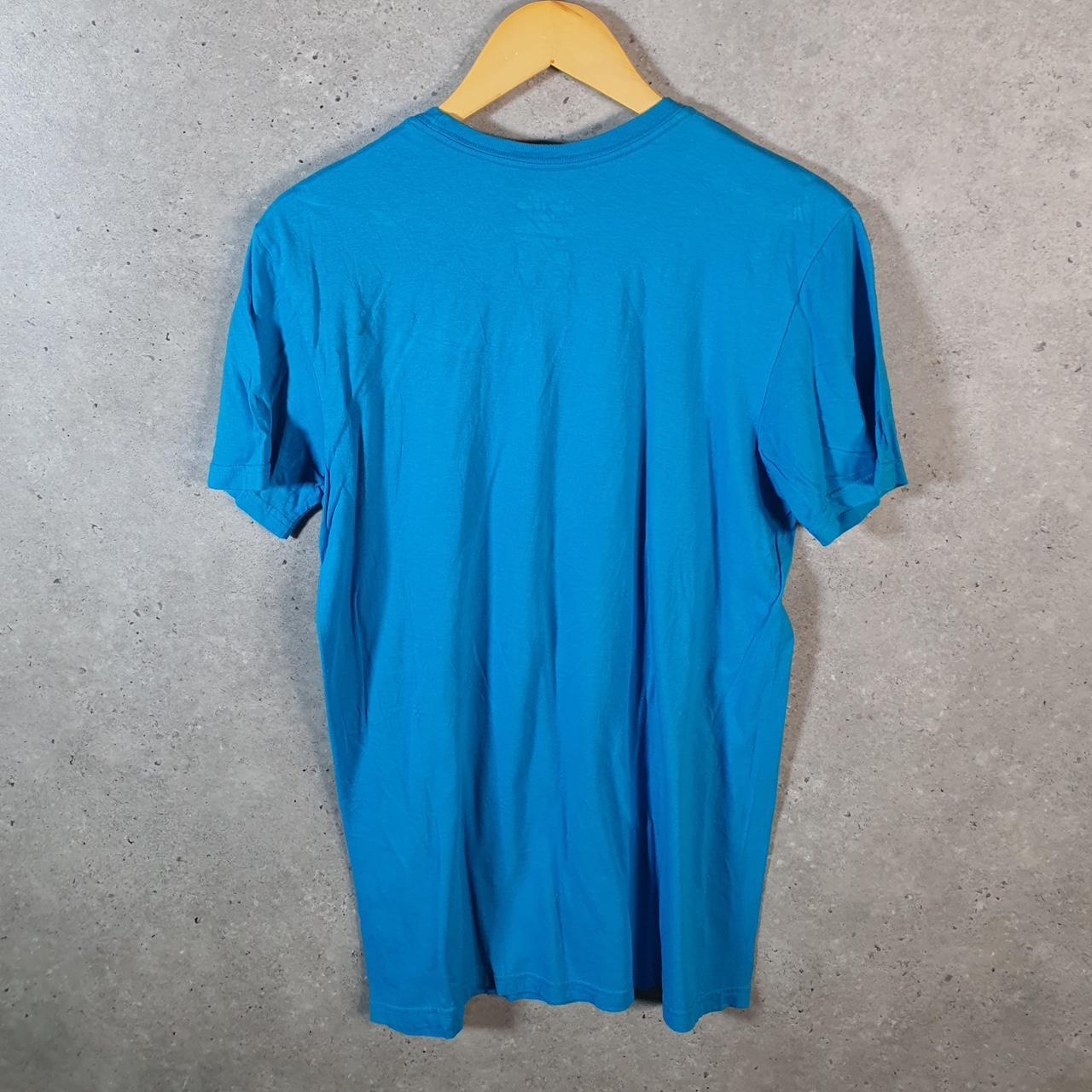 Vintage Ralph Lauren Polo T Shirt Men’s Medium Blue Embroidered Pony Classic Fit C9120