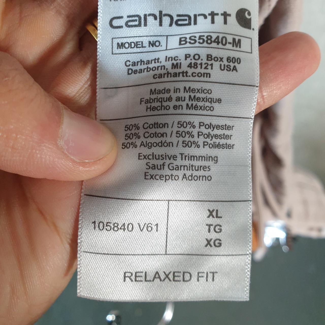 Vintage Carhartt Baggy Sweat Shorts Jorts Cargo Men’s XL Beige Relaxed Fit Workwear