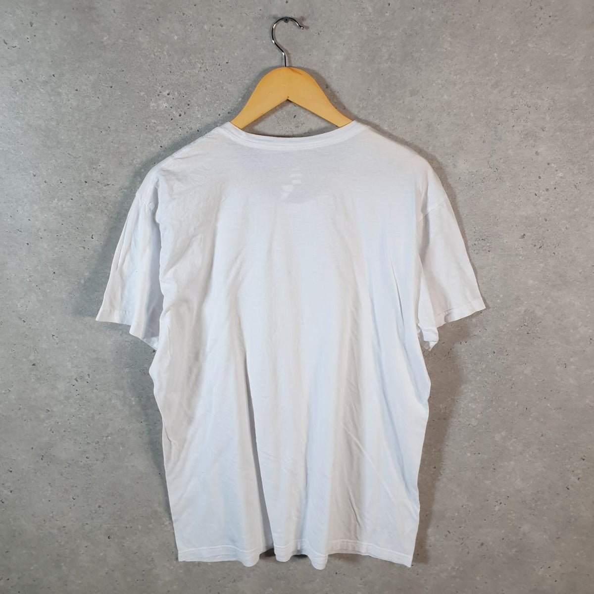 Vintage Ralph Lauren Polo Sport T Shirt Men’s Large White Classic Fit Embroidered Pony C9033