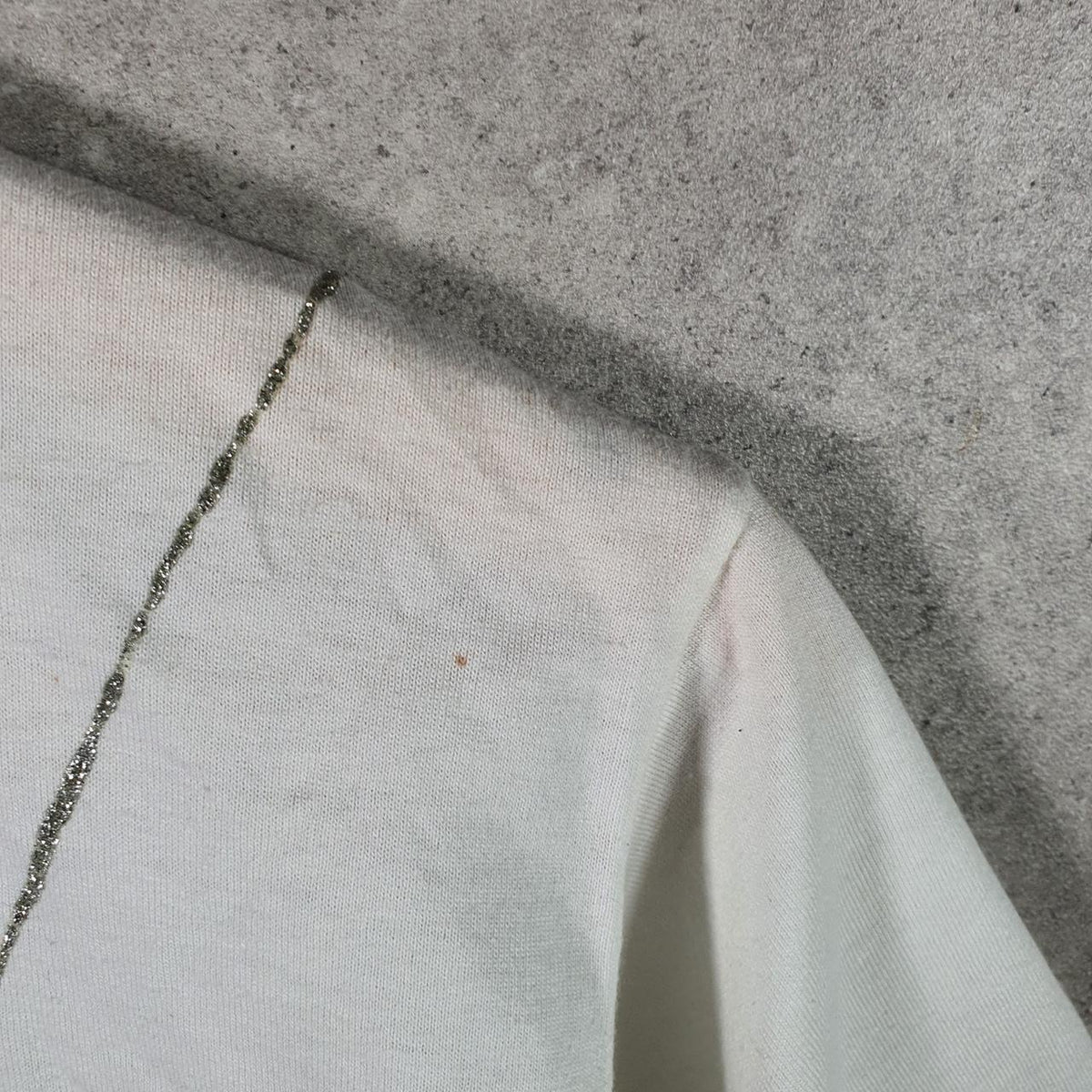 Vintage Jerzees USA 90s Stars Single Stitch T Shirt Men’s Medium White Big Fish Vintage