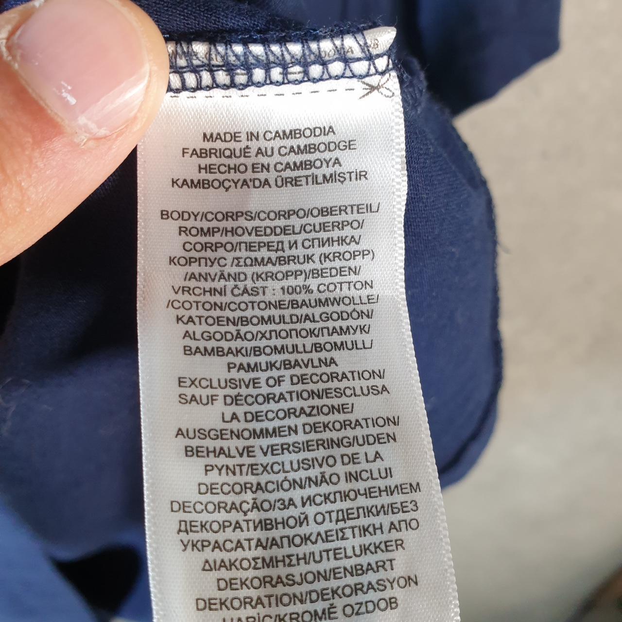 Vintage Ralph Lauren Polo T Shirt Men’s XL Blue Embroidered Pony Custom Slim Fit C9032