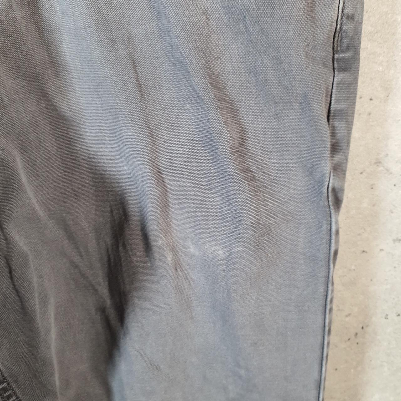 Vintage Carhartt Carpenter Trousers Mens W30 L32 Grey Relaxed Fit Workwear USA