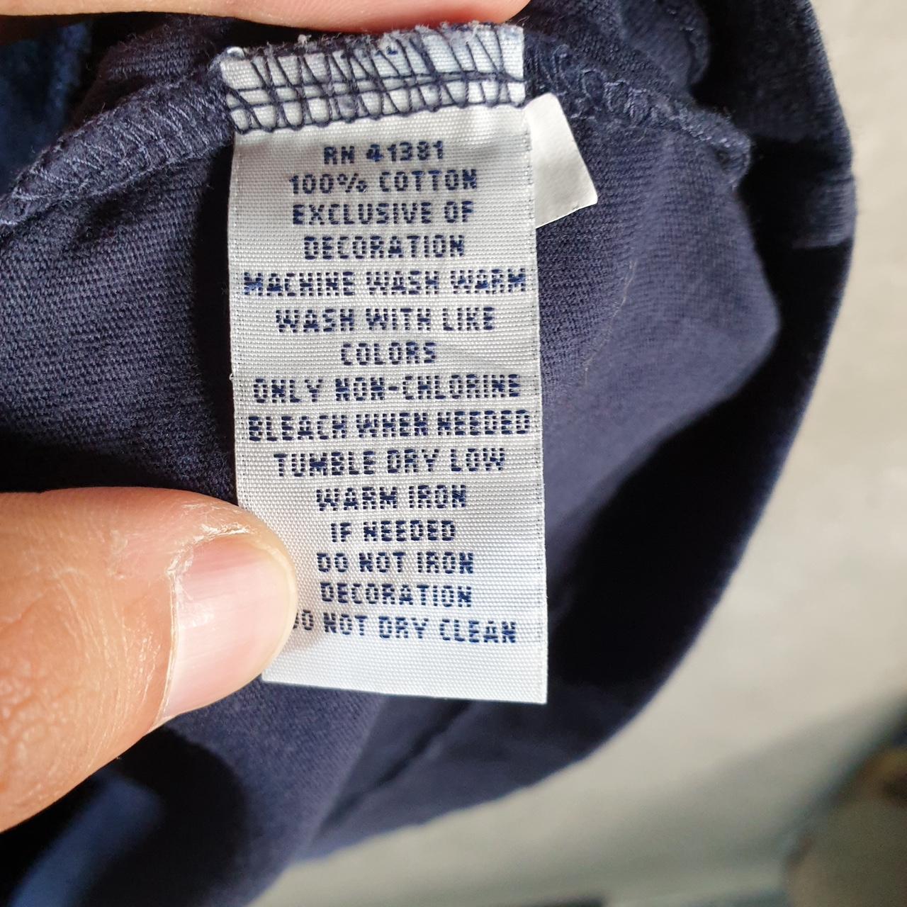 Vintage Ralph Lauren Polo T Shirt Men’s Medium Navy Blue Embroidered Classic Fit Pony C8570