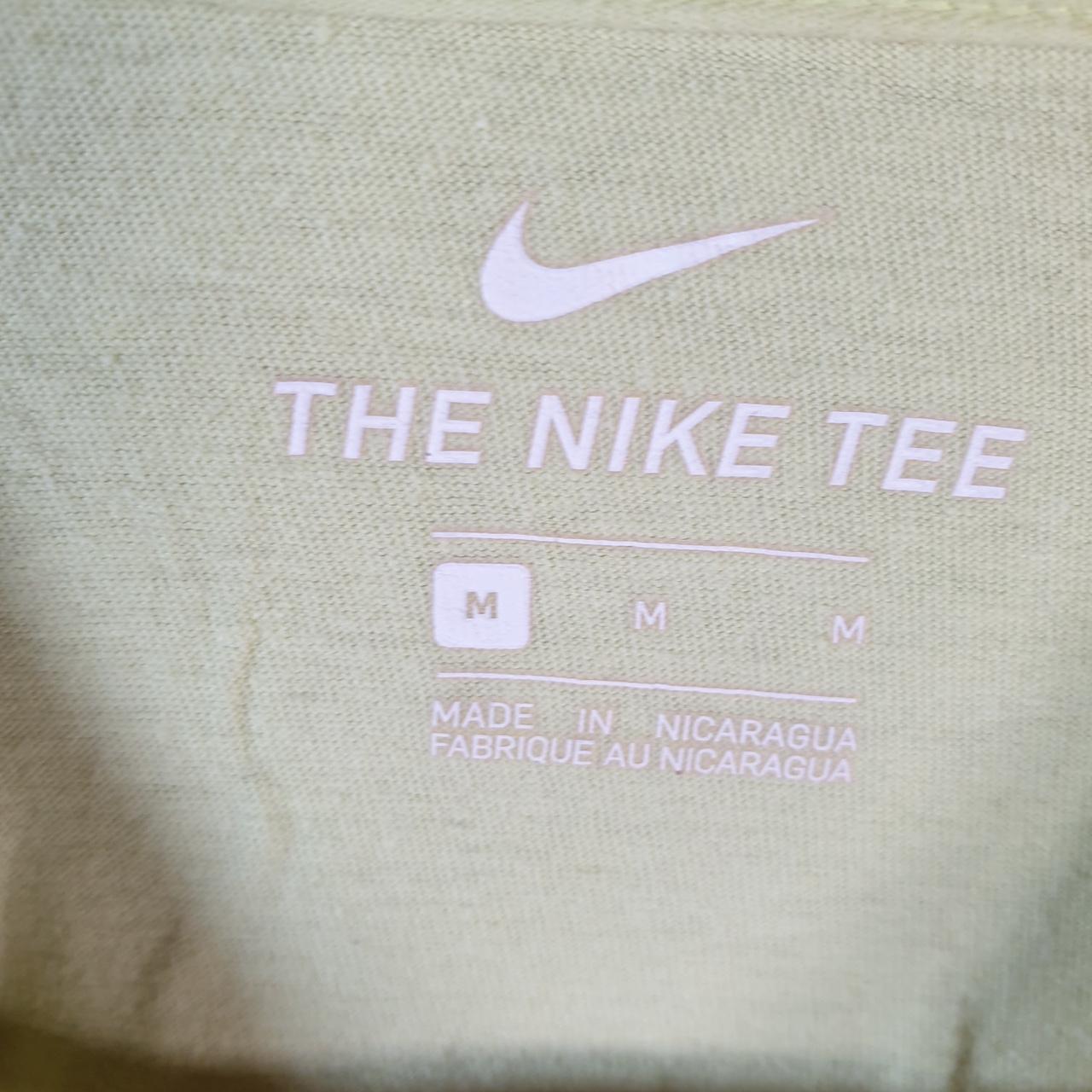 Vintage Nike Just Do It T Shirt Men’s Medium Green Logo Swoosh Athletic