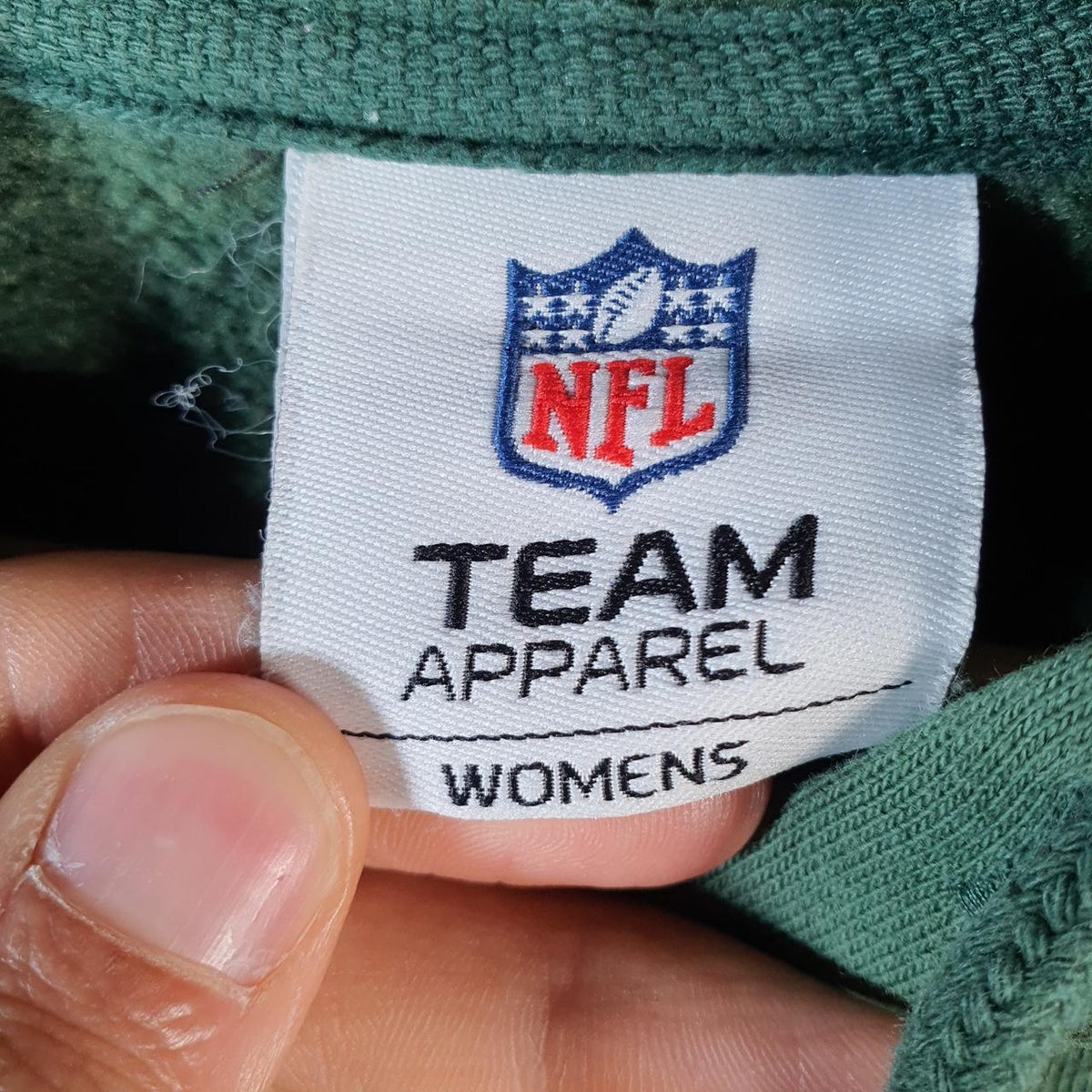 Vintage NFL Green Bay Packers Hoodie Womens XL Green Full Zip USA Pro Sport