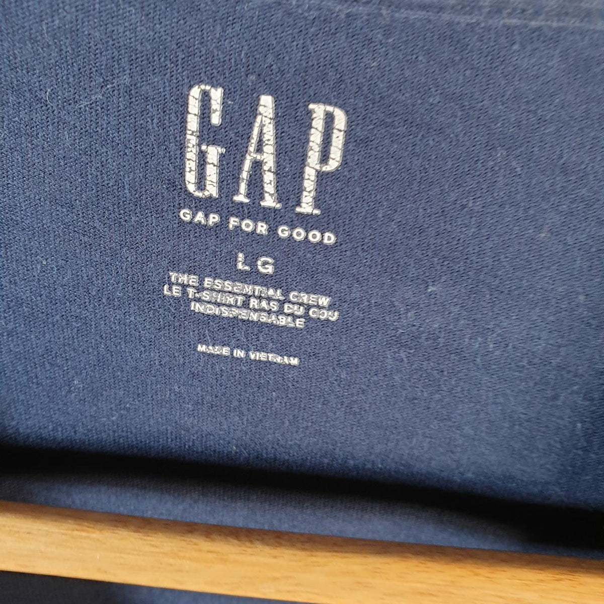 Vintage Gap Autumn Leaf 2018 T Shirt Men’s Large Navy Blue Classic Fit