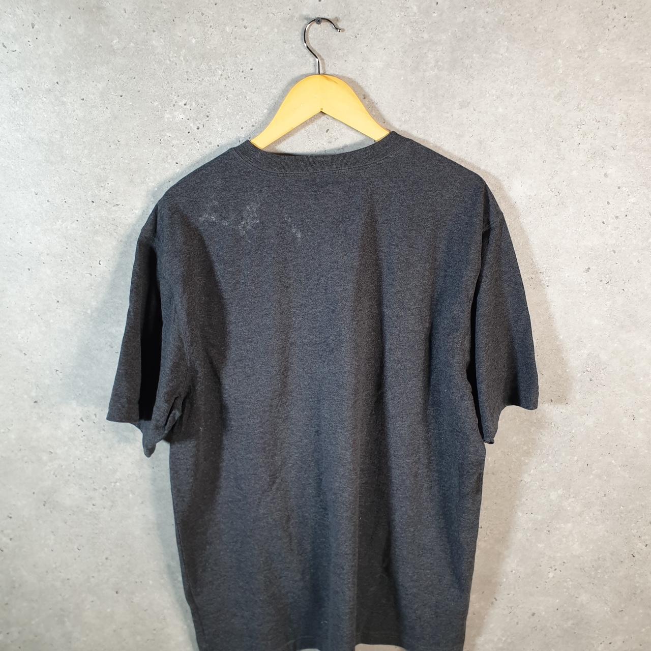 Vintage Carhartt Pocket T Shirt Men’s Large Grey Workwear Chore Utility Loose Fit C9308