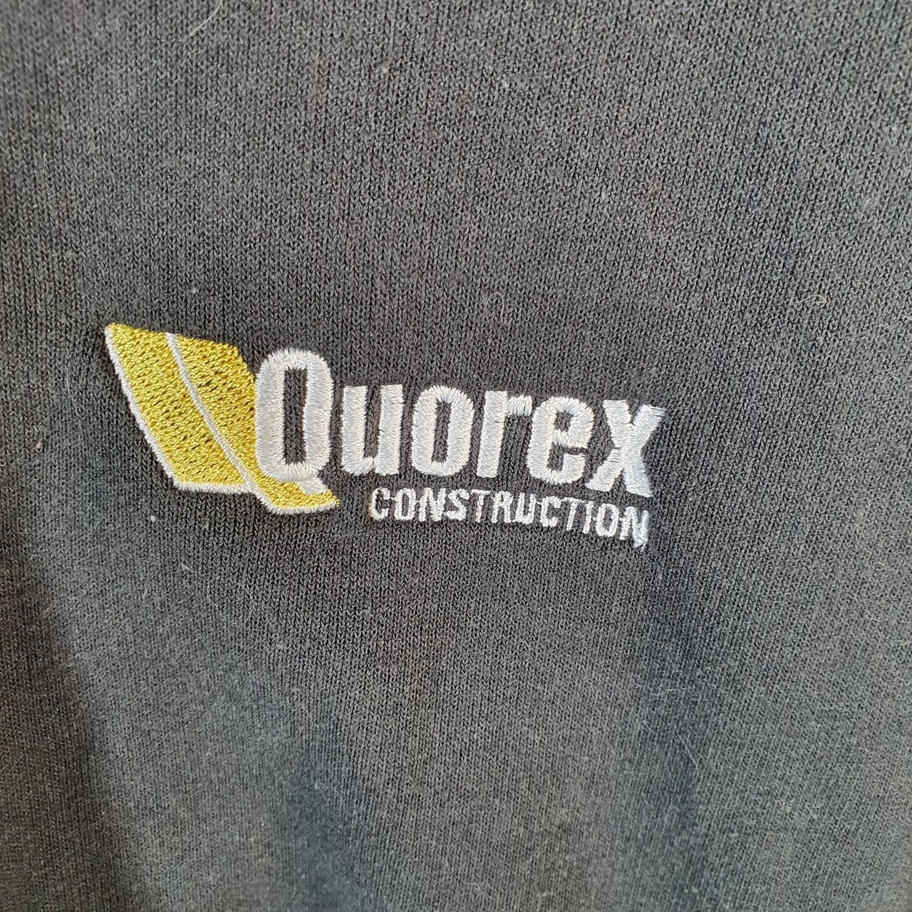 Vintage Carhartt Active Hoodie Men’s Large Tall Black Full Zip Pullover Blank USA Loose Fit