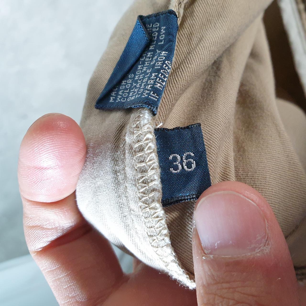 Vintage Ralph Lauren Polo Shorts Jorts Chino Cargo Men’s W36 Brown Baggy Cotton