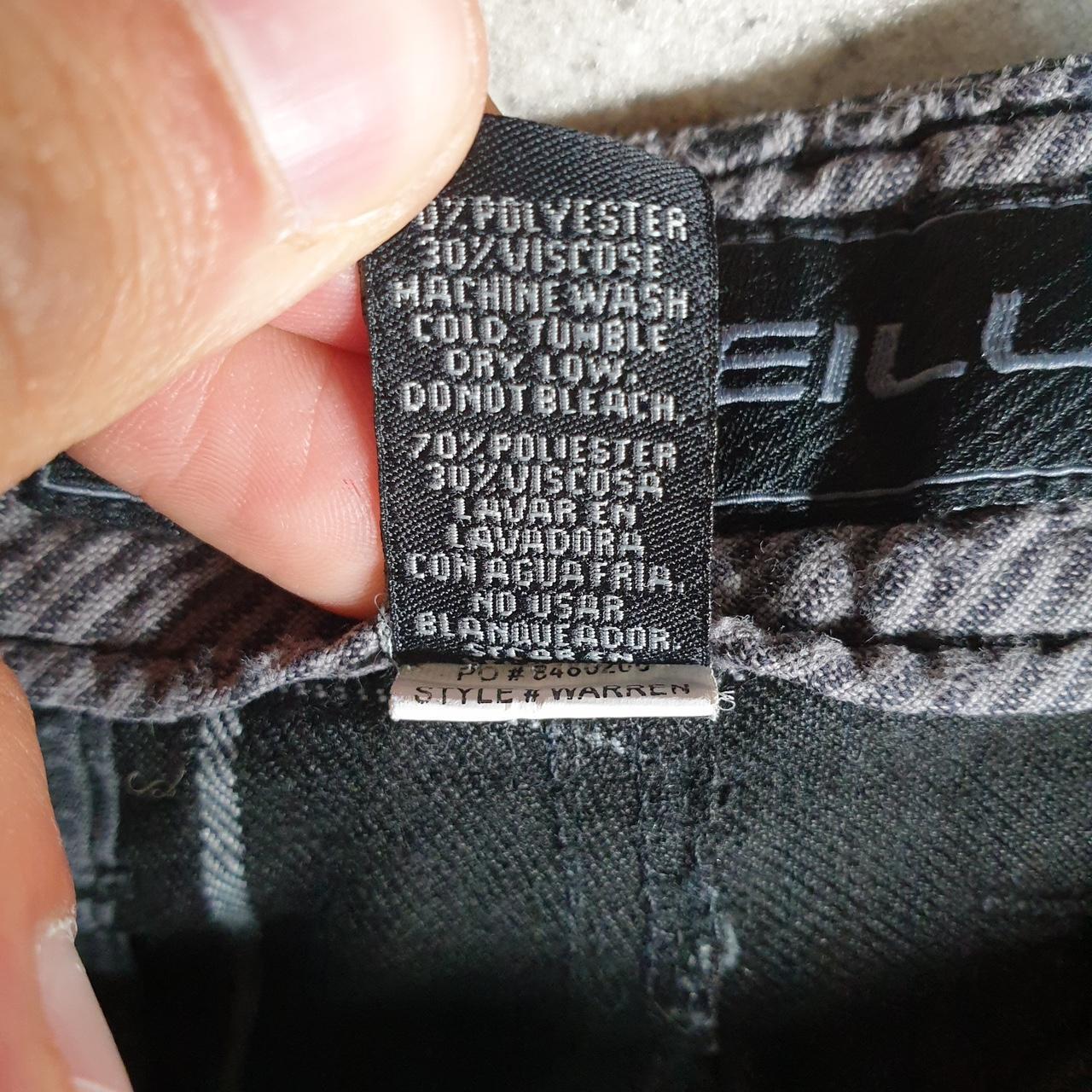 Vintage O’Neill Chino Shorts Jorts Cargo Men’s W32 Black Checkered Baggy Cotton