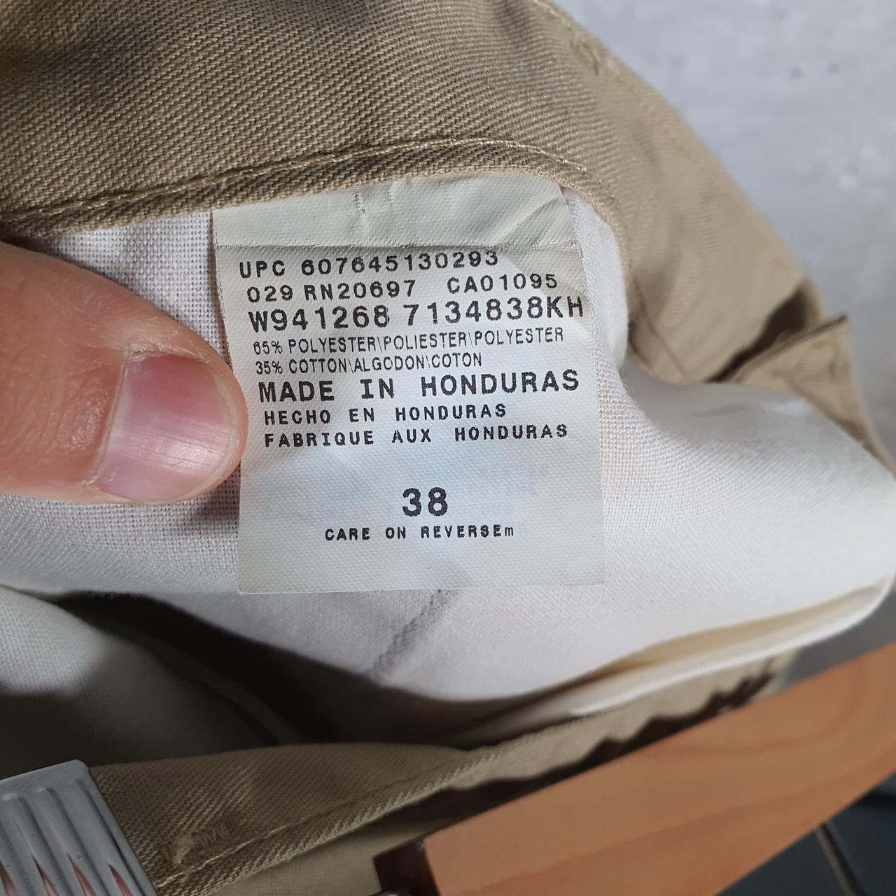 Vintage Dickies Baggy Chino Shorts Jorts Cargo Mens W38 Brown Relaxed Fit