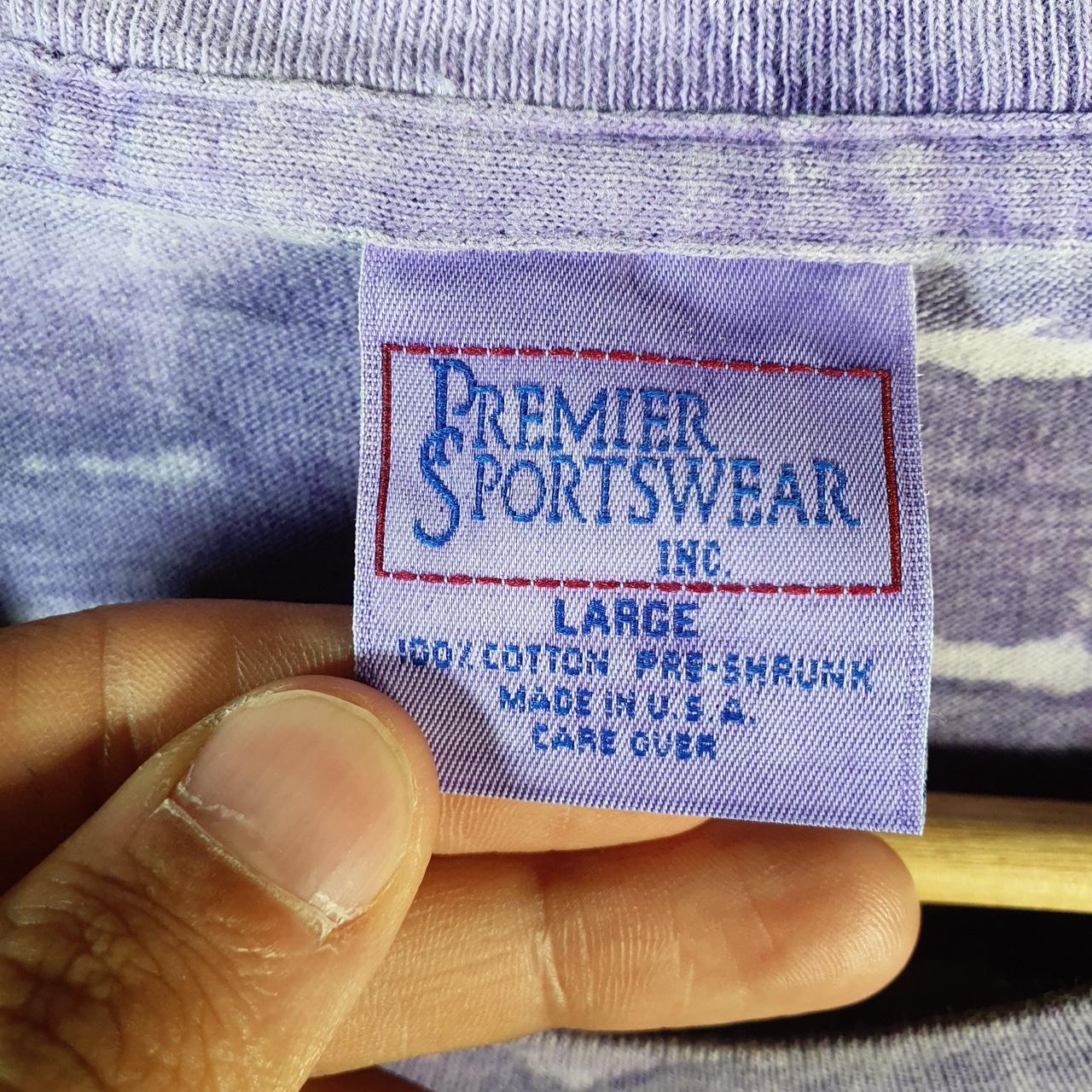 Vintage Premium Sportswear Fort Lauderdale 90s USA Single Stitch T Shirt Men’s Large Purple