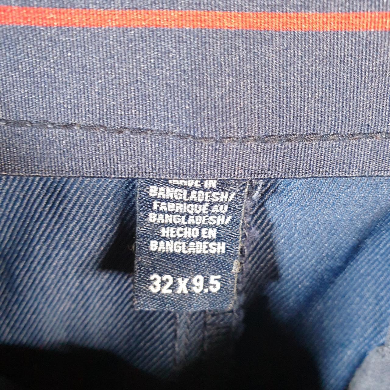 Vintage Izod Golf Chino Shorts Jorts Cargo Men’s W32 Blue Baggy Cotton