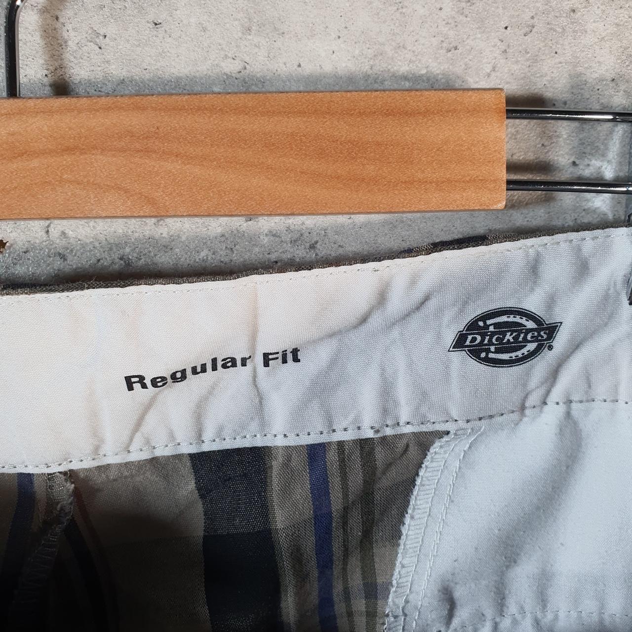 Vintage Dickies Baggy Chino Shorts Jorts Cargo Mens W40 Checkered Regular Fit