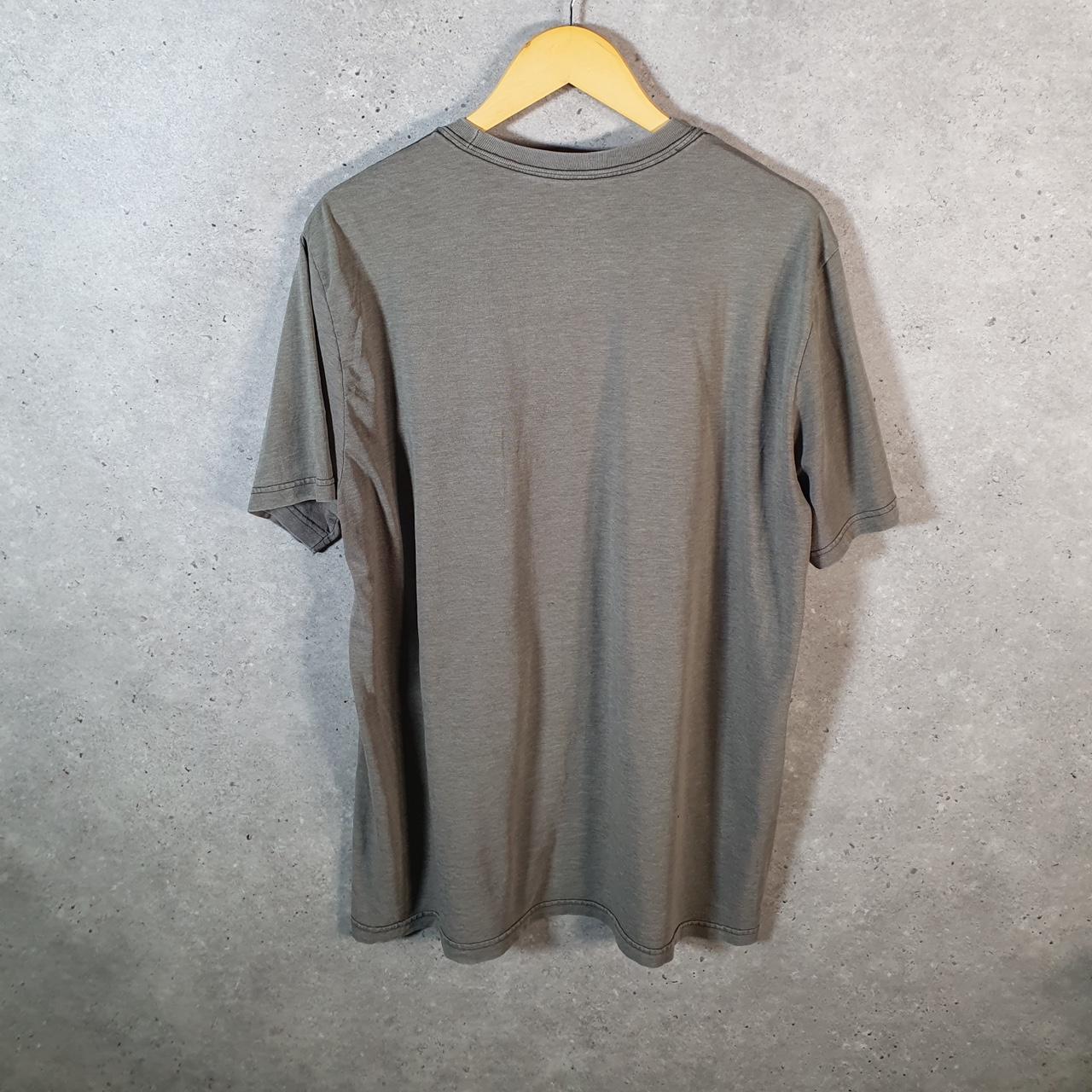 Vintage Nike Club T Shirt Men’s XL Spellout Grey Swoosh Athletic