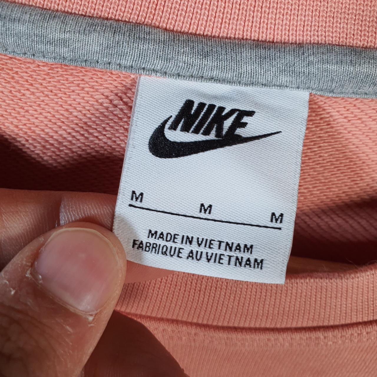 Vintage Nike Club Embroidered Sweatshirt Men’s M Pink Swoosh Y2K Pullover Logo