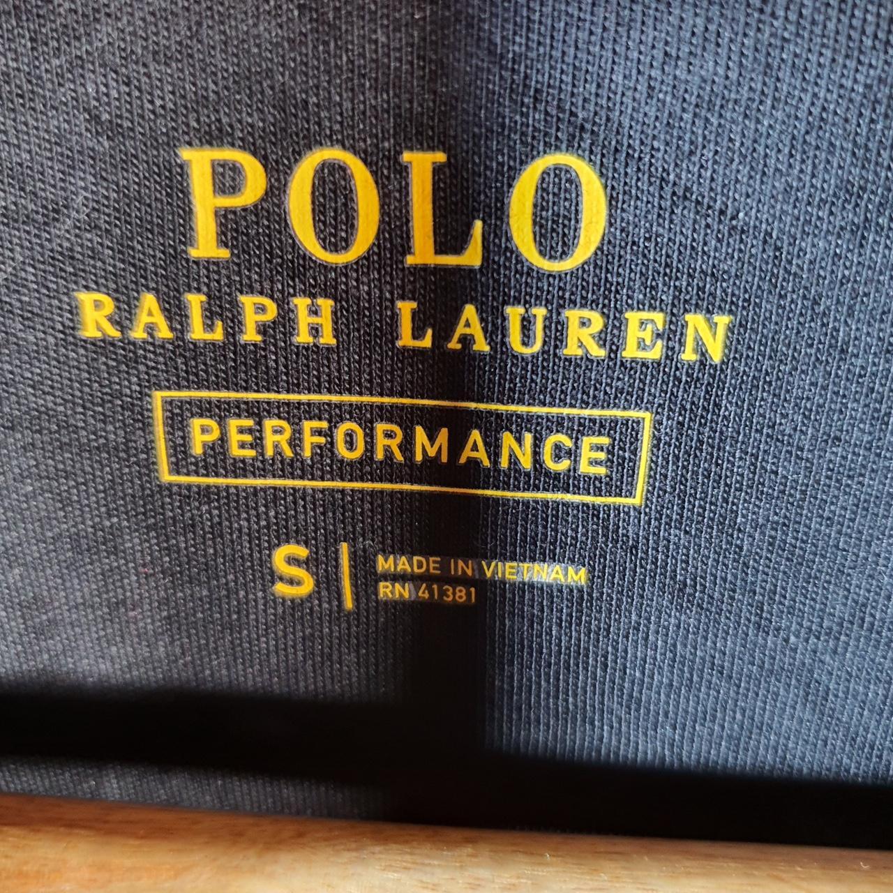 Vintage Ralph Lauren Polo Sweatshirt Men’s Small Black Cotton Full Zip Pony