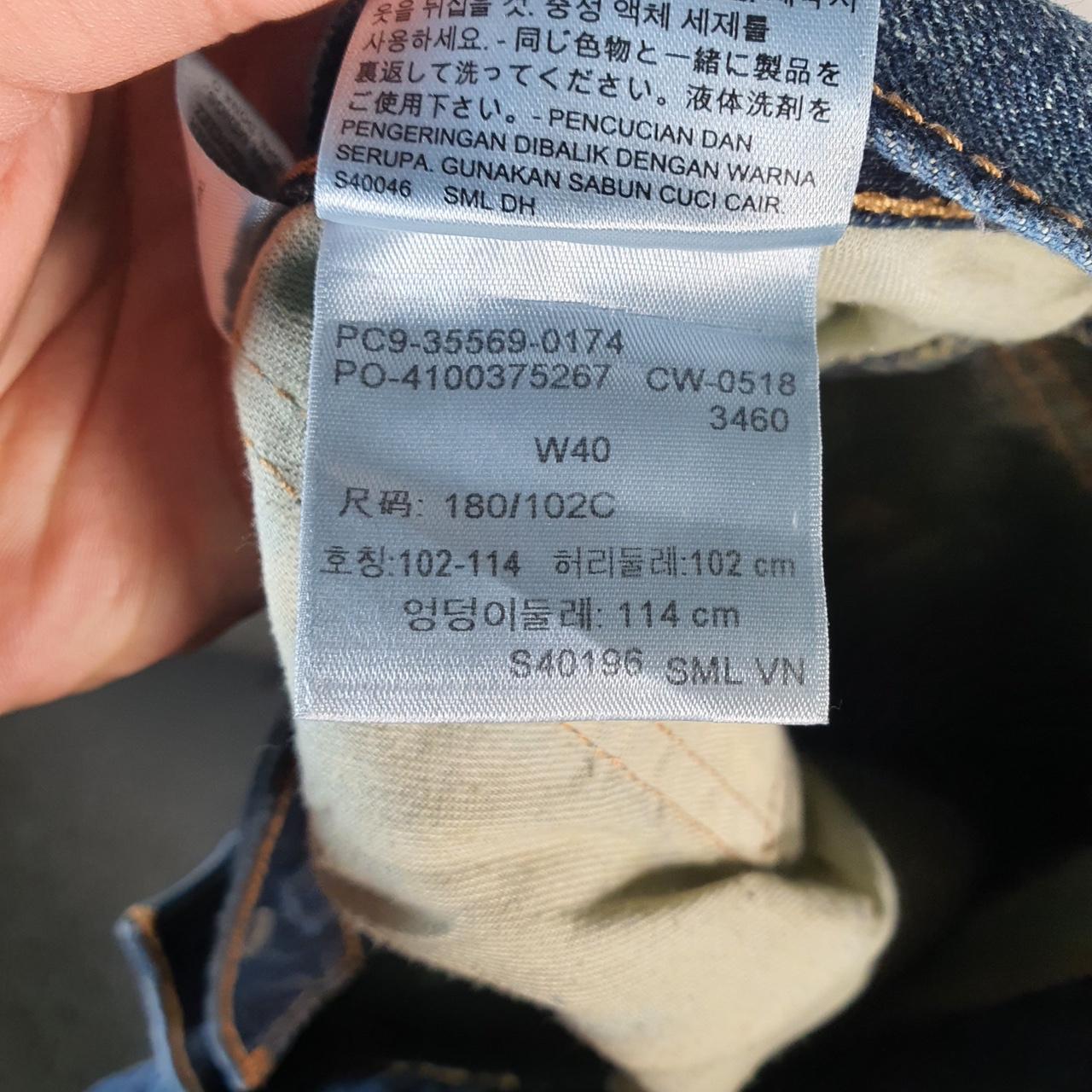 Vintage Levi’s 569 Baggy Shorts Jorts Cargo Mens W40 Blue Relaxed Denim