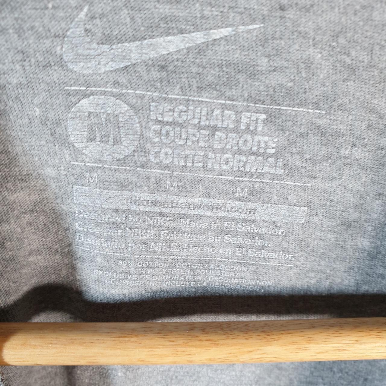 Vintage Nike Swag Air Club T Shirt Men’s Medium Grey Logo Swoosh Athletic