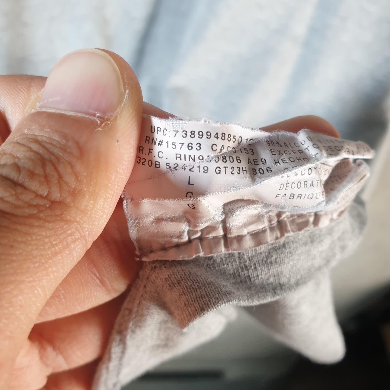 Vintage Champion Spellout T Shirt Men’s Large Slim Grey USA Athletic