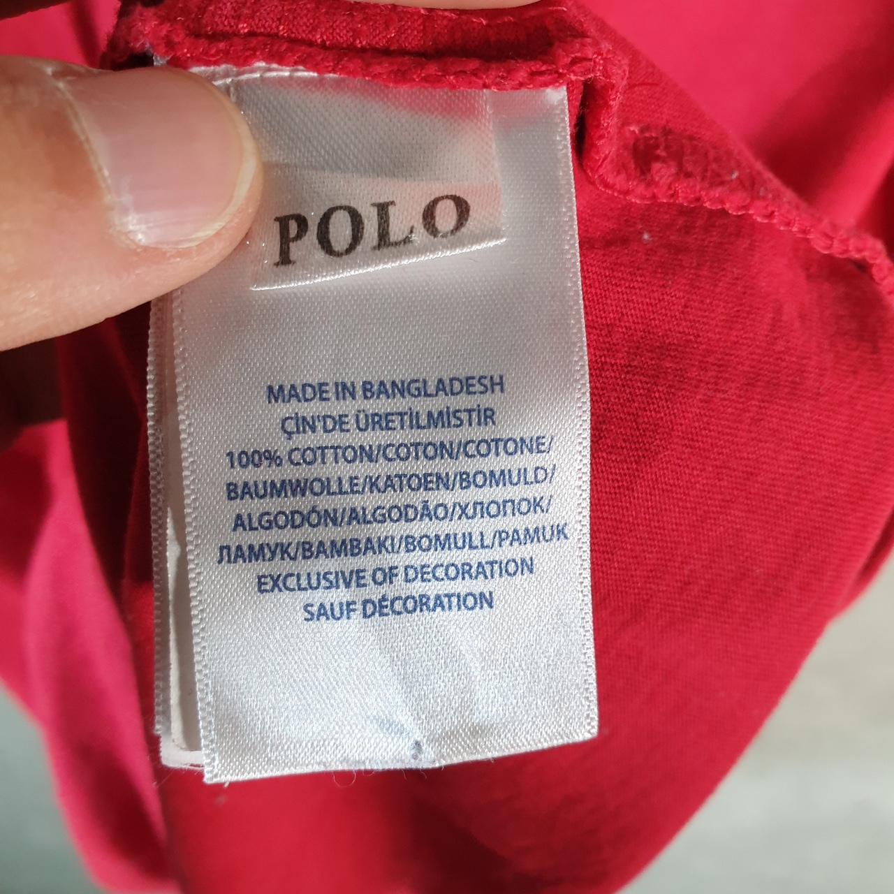 Vintage Ralph Lauren Polo Sport T Shirt Men’s Large Pink Classic Fit Embroidered Pony C8594