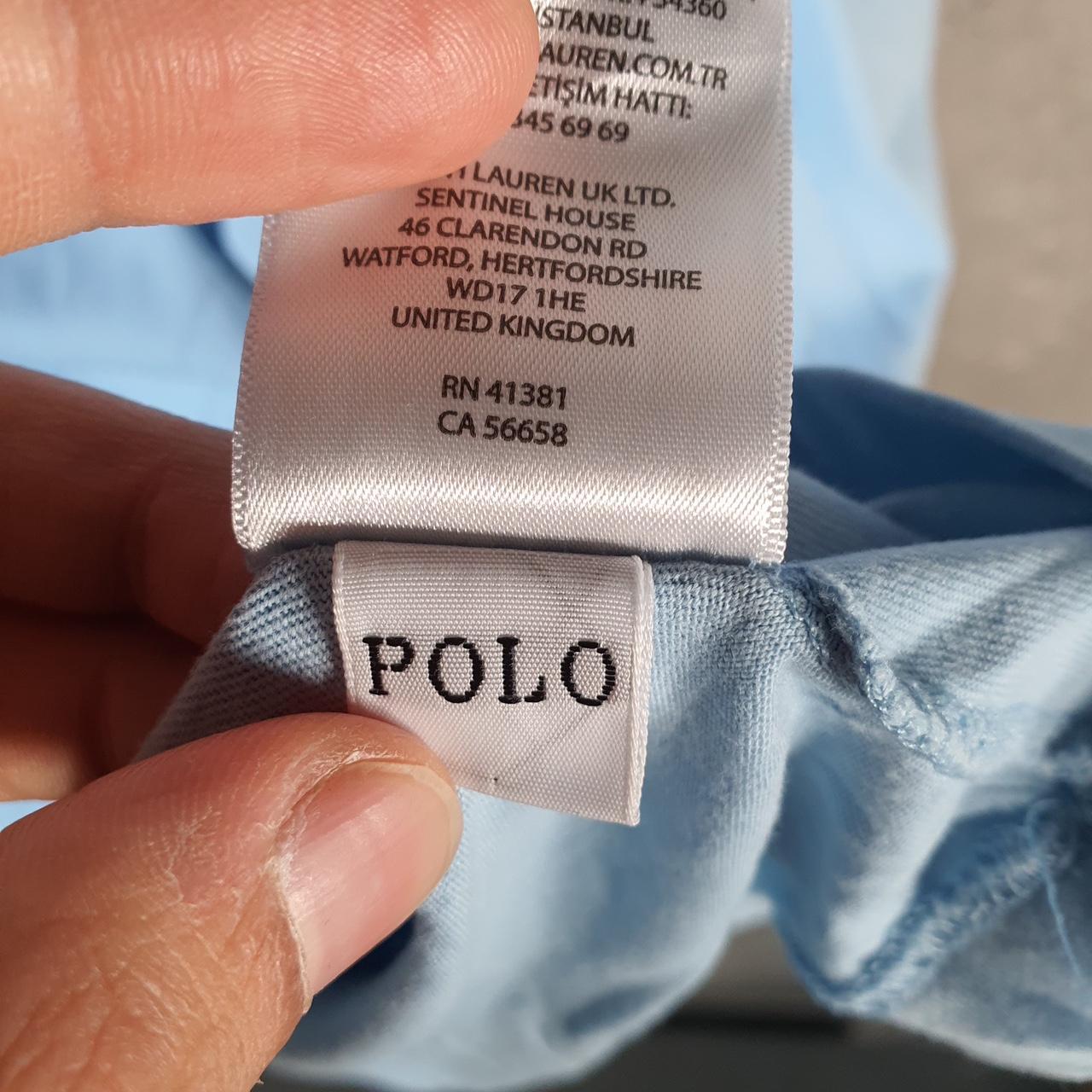 Vintage Ralph Lauren Polo T Shirt Men’s Large Blue Classic Fit Pony