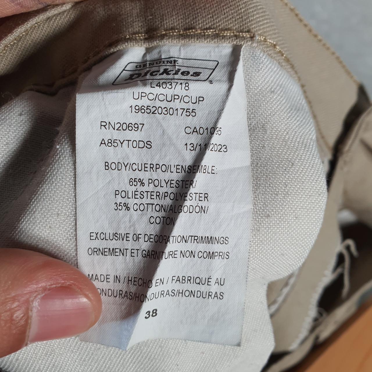 Vintage Dickies Carpenter Shorts Jorts Cargo Men’s W38 Brown Regular Fit Baggy A4240