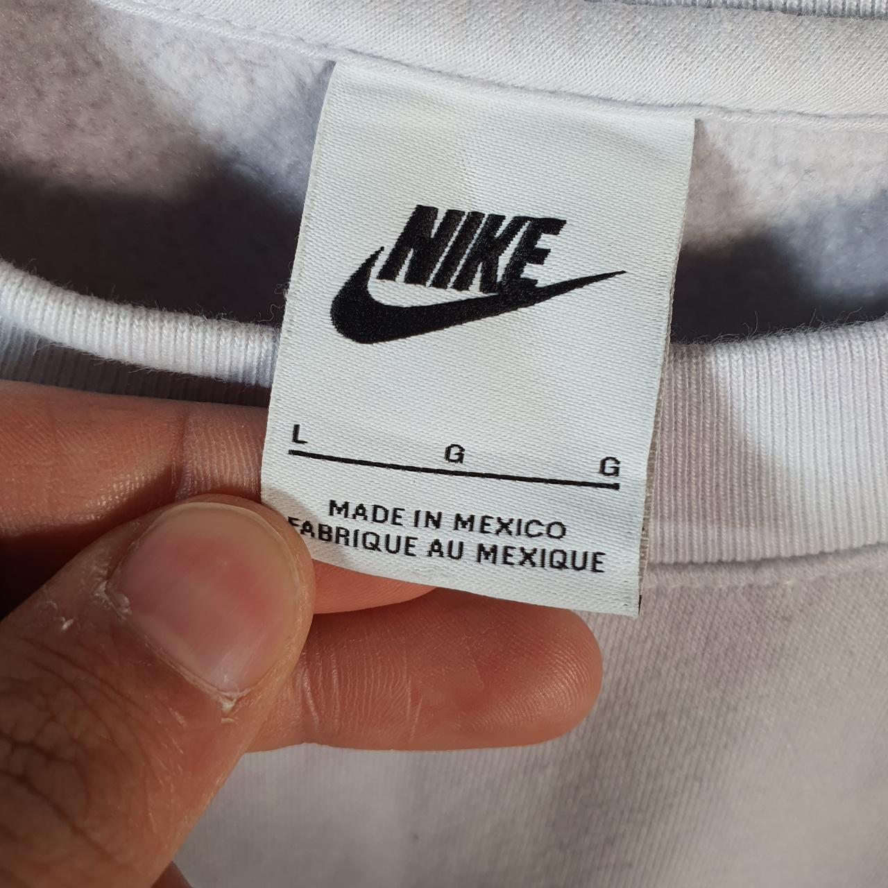 Vintage Nike Club Tie Dye Sweatshirt Men’s Large Swoosh Y2K Pullover Logo