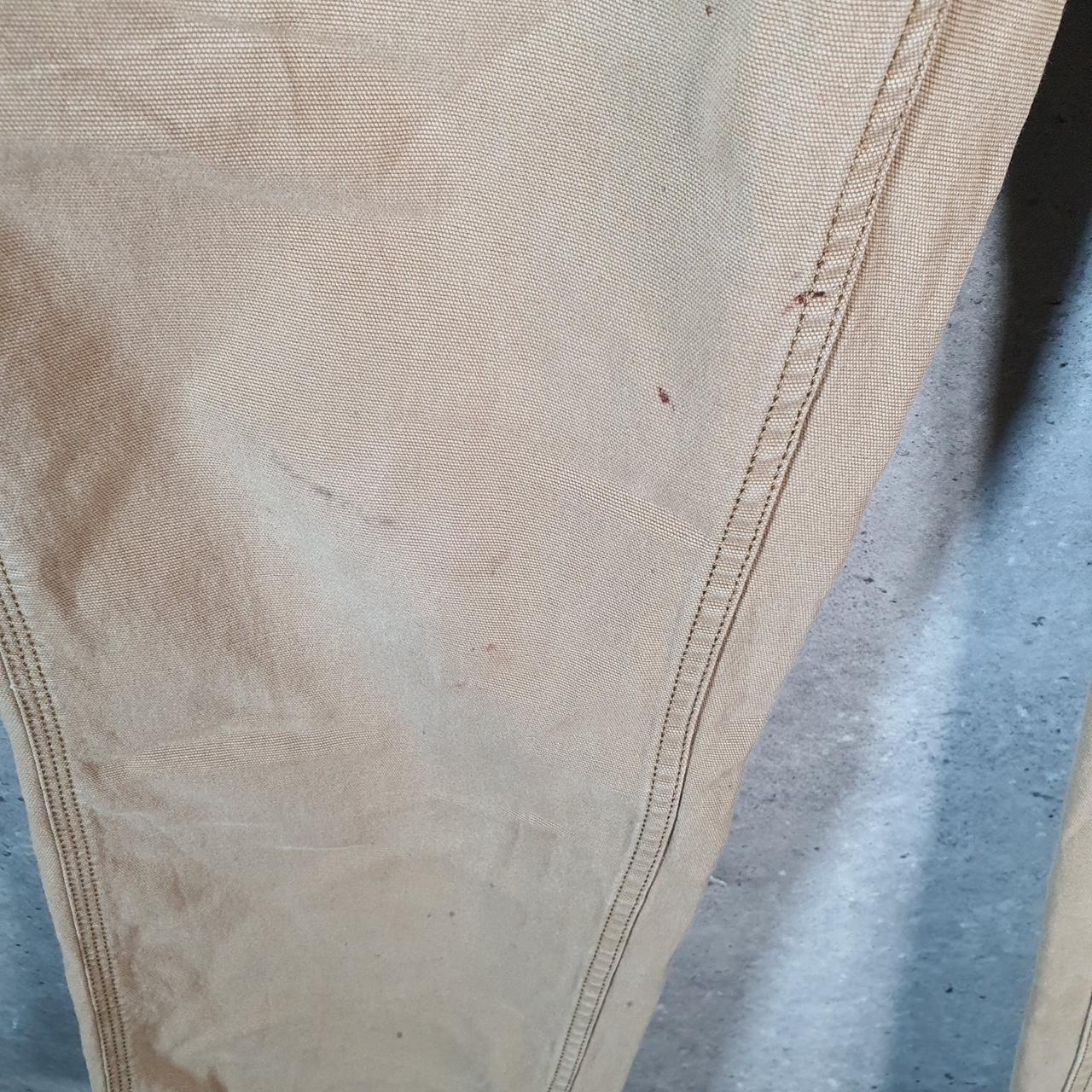 Vintage Carhartt Carpenter Trousers Womens W30 L30 Brown Original Fit Workwear USA