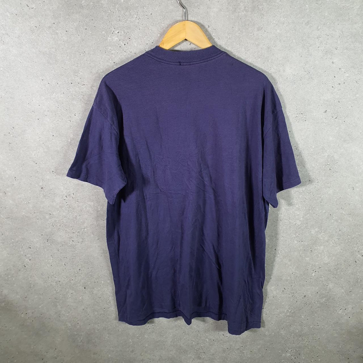 Vintage Platinum Washington 1990 Prince & Frazier USA Single Stitch T Shirt Men’s XL Blue