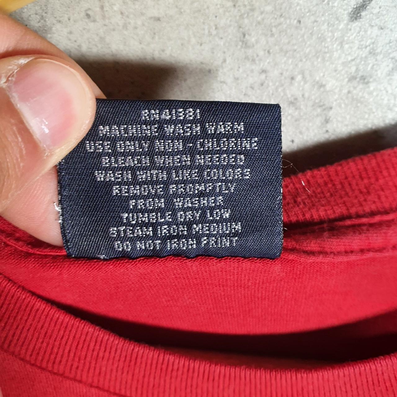 Vintage Ralph Lauren Polo T Shirt Men’s Medium Red Embroidered Pony Custom Slim Fit C9083