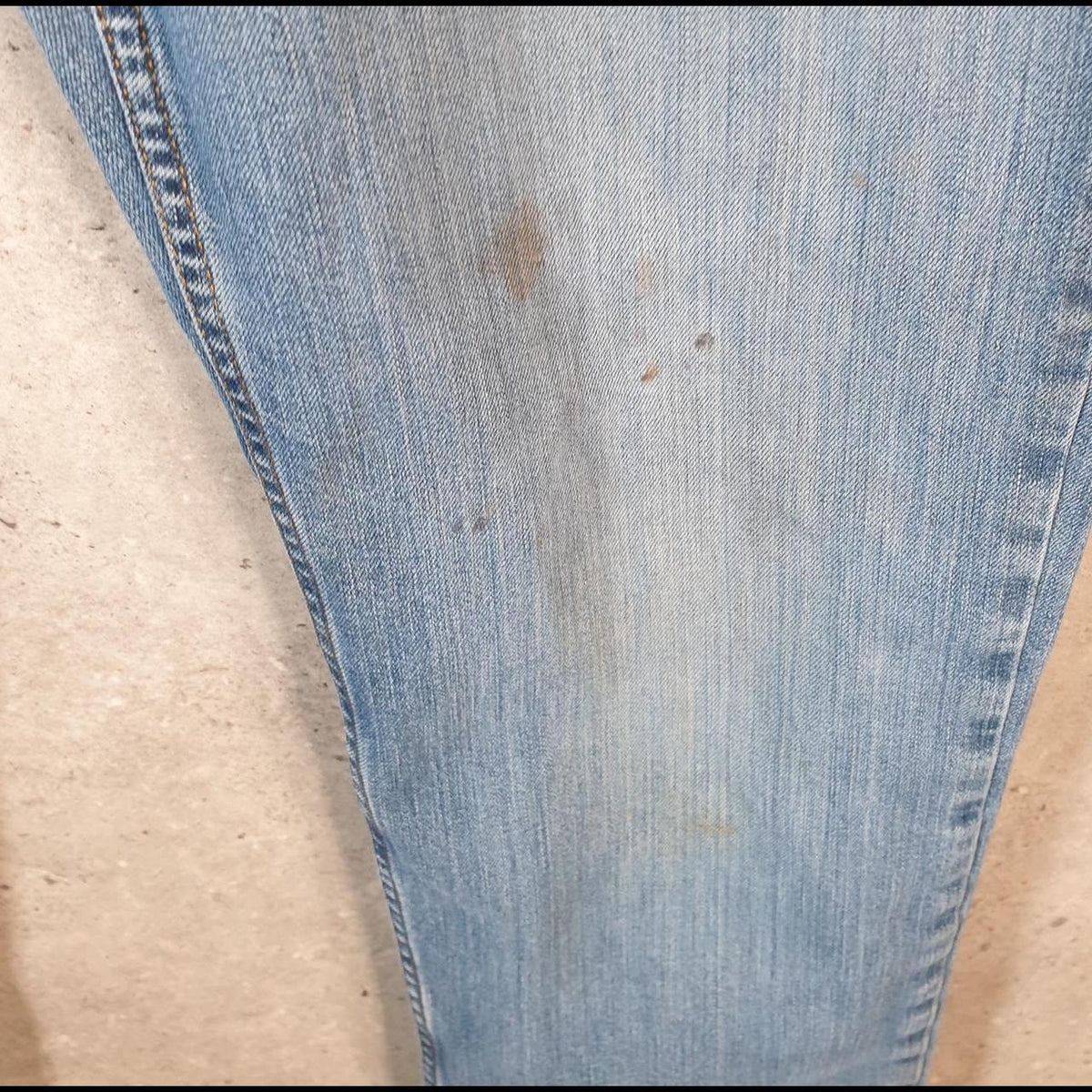 Vintage Carhartt Workwear Carpenter Jeans Mens W34 L32 Blue Denim Relaxed Fit USA