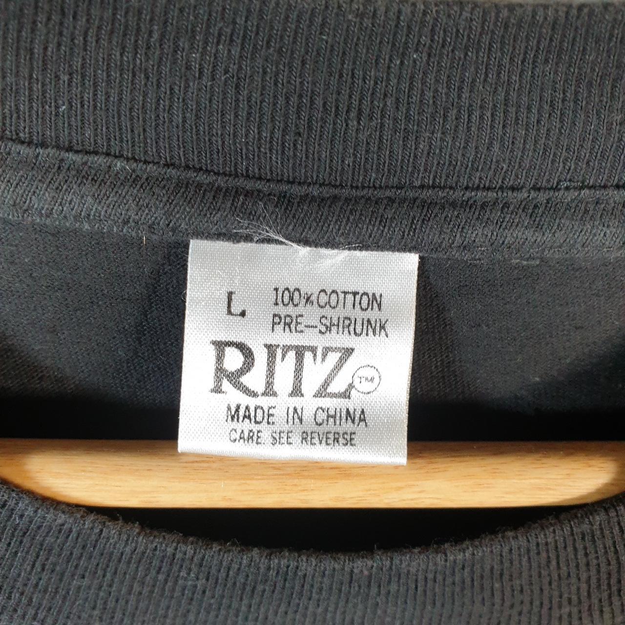 Vintage Ritz Disney Mickey Mouse 90s USA Single Stitch T Shirt Men’s Large Black