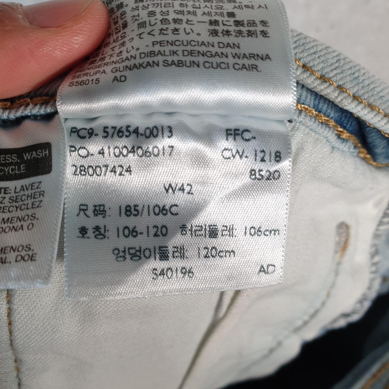 Vintage Levi’s 502 Baggy Shorts Jorts Cargo Men’s W42 Blue Relaxed Denim