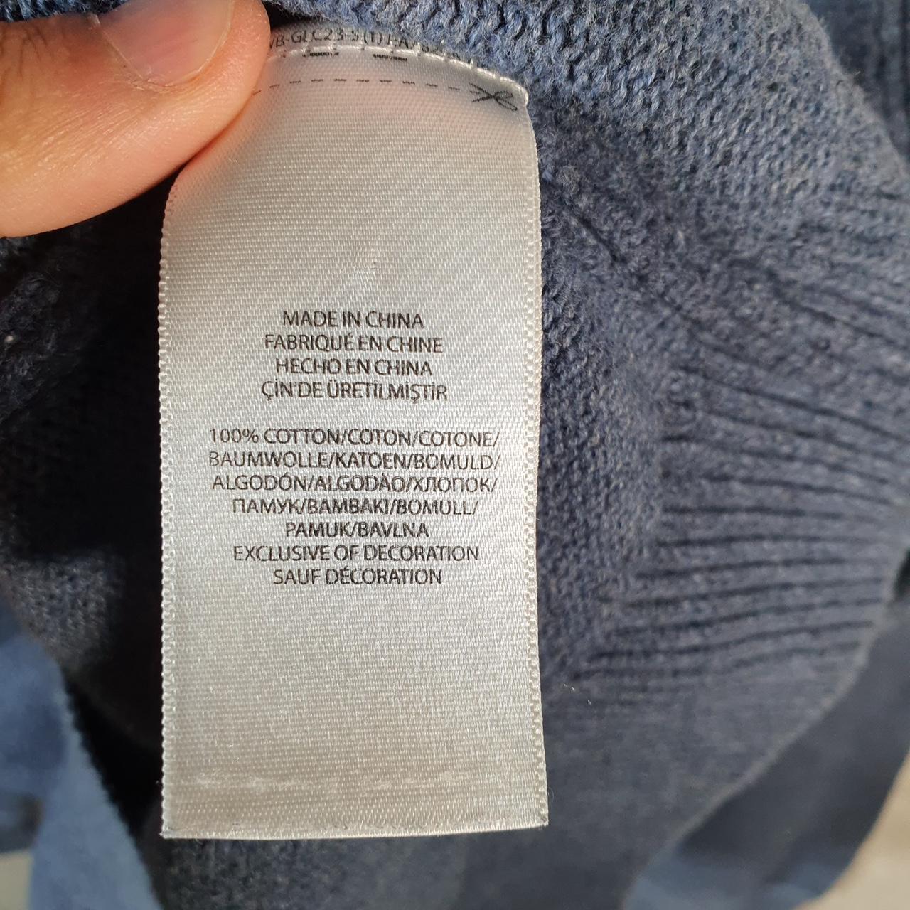 Vintage Ralph Lauren Polo Heavyweight Sweatshirt Men’s Medium Blue Pullover Pony C8854